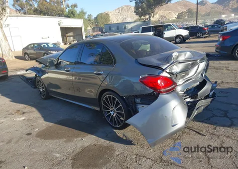 2020 Mercedes-Benz C 300 from USA, damaged, VIN 55SWF8DB0LU322984